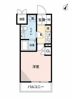 レガリス品川サウス【3階】の間取り