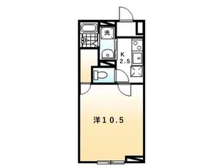 グレース光南【1階】の間取り