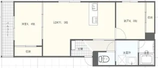 LEROY千里山【3階】の間取り