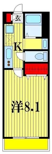 Maisond´or KAMEARI WEST【3階】の間取り