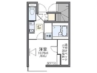 レオネクストホープ ガーデン【1階】の間取り