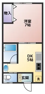 T・Iペアハウス【1階】の間取り