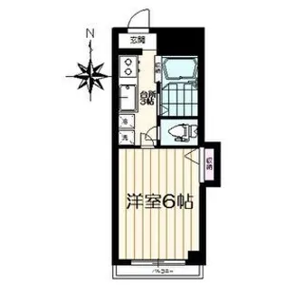 プラントビル八幡【3階】の間取り
