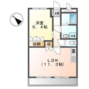 シャンティ【1階】の間取り