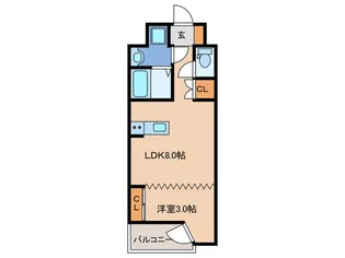 INFINITY GRANDE【5階】の間取り