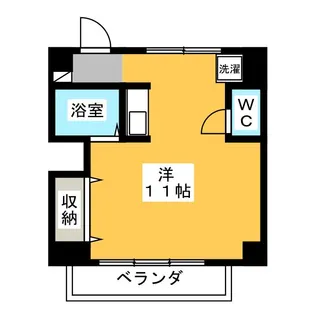 セピア良花園ビル【4階】の間取り