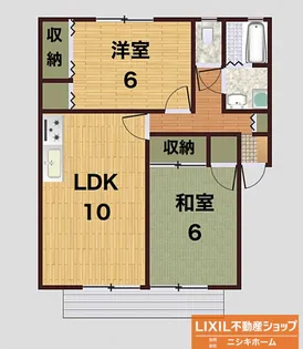 セジュール大原IIB【2階】の間取り