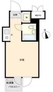 扶桑ハイツ経堂【1階】の間取り