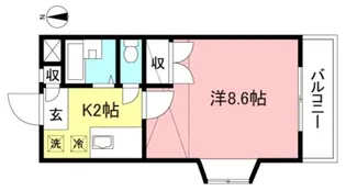 エレンド井の頭【3階】の間取り