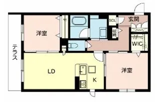 ヌークシオ 南久宝寺【3階】の間取り