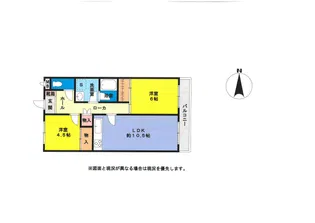 カトレアハイツ【3階】の間取り