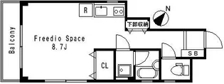TY・SHIROKANEDAI【3階】の間取り