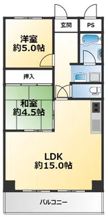 ベルトゥリー須磨【3階】の間取り