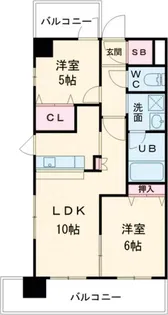 グランドパレスNS-10【12階】の間取り