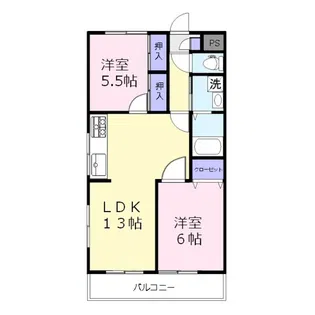オーキッドマンション【3階】の間取り