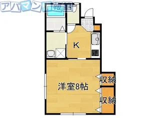 pace【1階】の間取り
