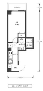 D-STYLE川崎【4階】の間取り