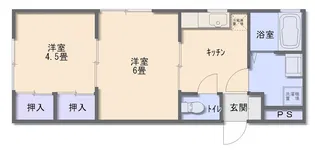 グランデュール【2階】の間取り