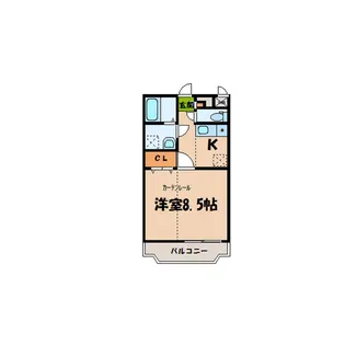 エンジェル.K【2階】の間取り