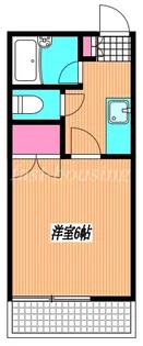 グリーンハイム北野【1階】の間取り
