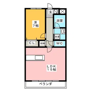 マーブル【3階】の間取り