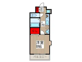 グレ-スノジリ【3階】の間取り