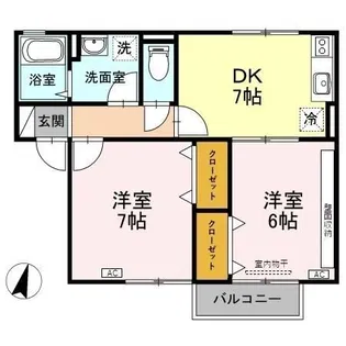 プレミール【2階】の間取り