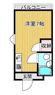 セント・サンラク【1階】の間取り