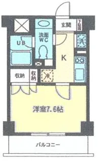 フレール仙台泉中央【3階】の間取り