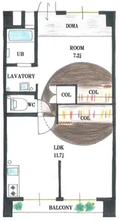 明福ビル【4階】の間取り