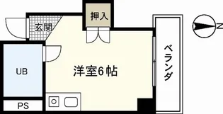 プログレス本川【4階】の間取り