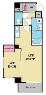 ジークレフII【2階】の間取り