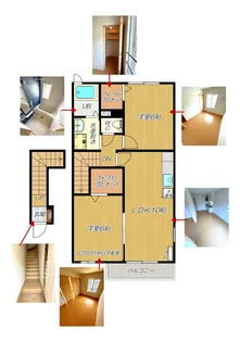 プリンセッサ【2階】の間取り