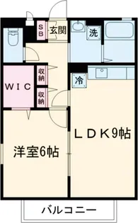 メゾンソレーユ【1階】の間取り