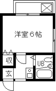 ジョイフルオークラNo.12【2階】の間取り