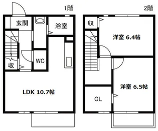 ネクスト【1階】の間取り