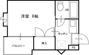 メゾン大手町【4階】の間取り