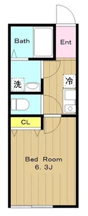 カインドネス鶴川【2階】の間取り