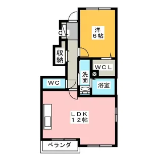 メモリー【1階】の間取り