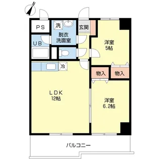 エレンシアII【4階】の間取り
