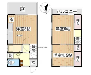 テラス森の間取り