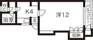 フレグランスA棟【2階】の間取り