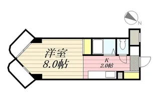 メゾン・ド・ポール【1階】の間取り