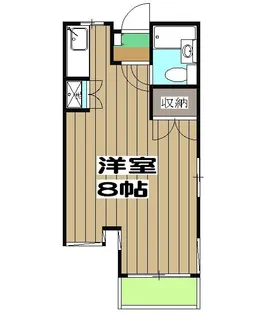 メゾンシャトレ【1階】の間取り