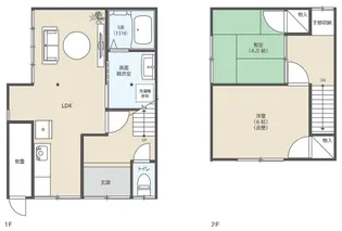 石川県金沢市増泉1【一戸建】の間取り