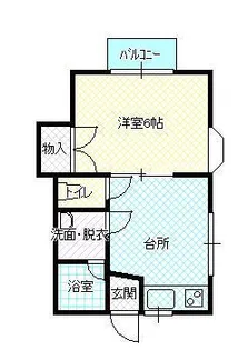 アメリア【2階】の間取り