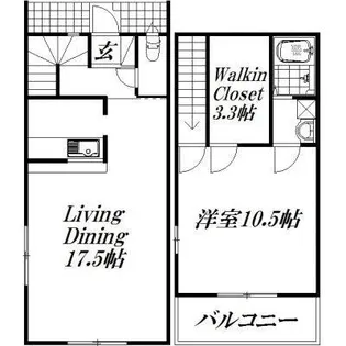 静岡県浜松市中央区森田町【一戸建】の間取り