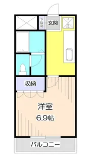 東京都東村山市本町2【マンション】の間取り