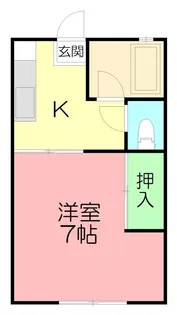 小宮ハイツ【1階】の間取り