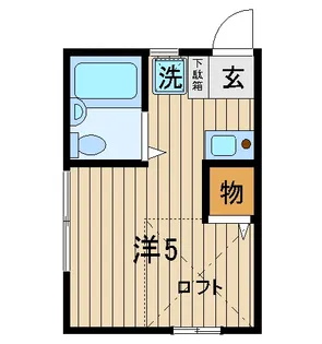 プレシャス汐入【2階】の間取り